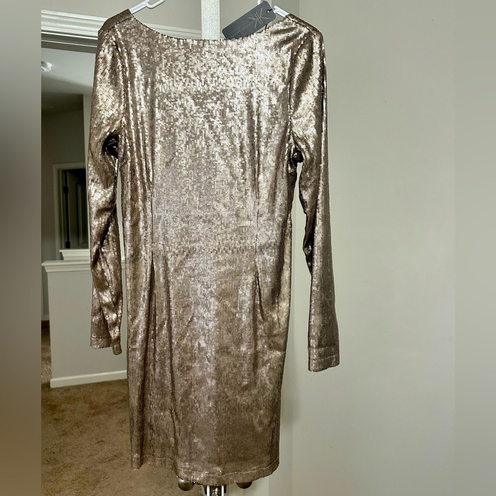Kardashian Kollection Sequin Shift Dress